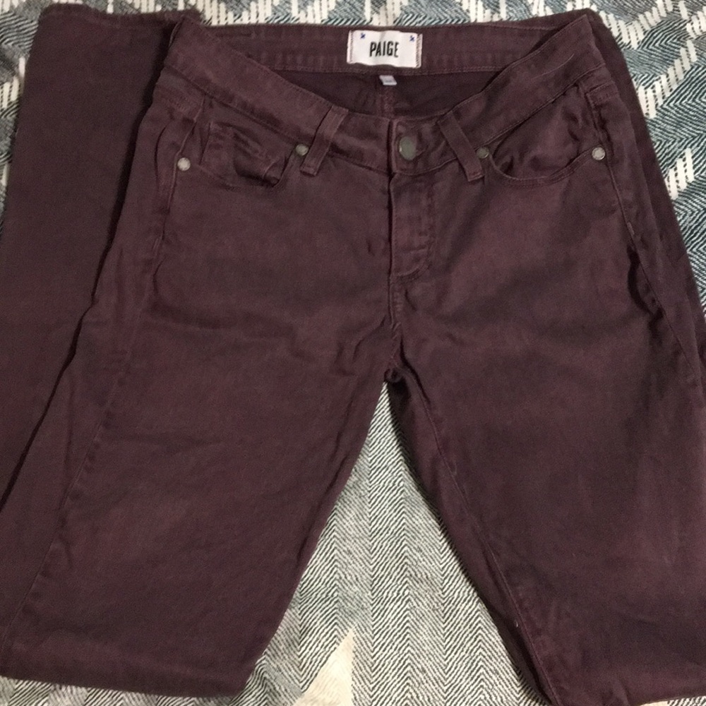 Plum jeans